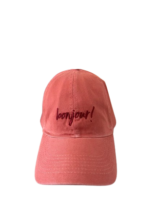 Boné Rosa Bonjour